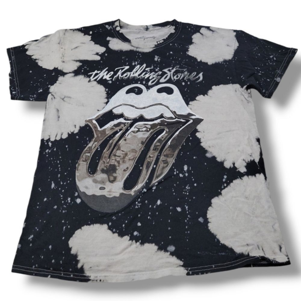 Bravado Shirt Size Medium The Rolling Stones Graphic Print T-Shirt Rock Band Tee